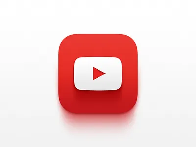 Youtube app apple design google icon icons ios8 iphone material design ui video youtube
