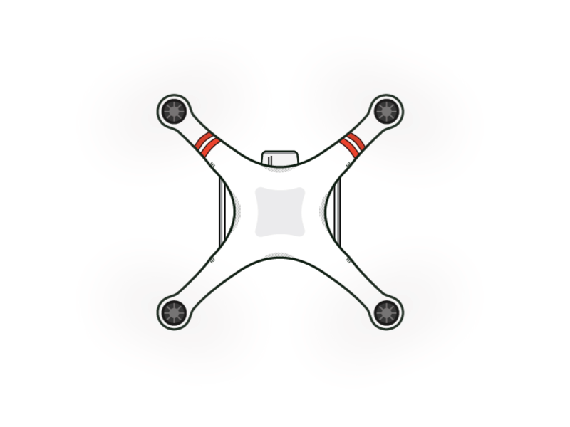 Rc phantom helicopter 2d animation concept drawing dribbble gif helicopter icon illustration javascript loop vector