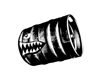 Keg Bomb grunge halftone military nose art photoshop vintage