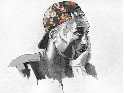 Kobe Bean Bryant 50 faces all star art basketball drawing illustration kobe bryant lakers legend los angeles nba sketching