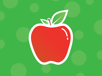 Education Fair Logo - Juicy Apple apple branding bryan daniel education green juicy logo red