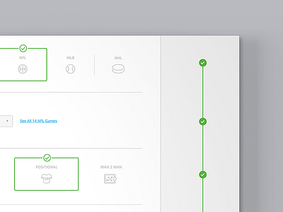 Play Ball app clean dashboard form game process sports ui ux wireframes