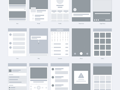 free - Wireframe for apps ai app design free freebie freebies graphic illustrator interface ui ui kit wireframe