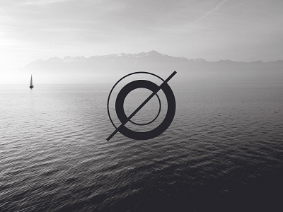 Icon circles dark icon sea vector