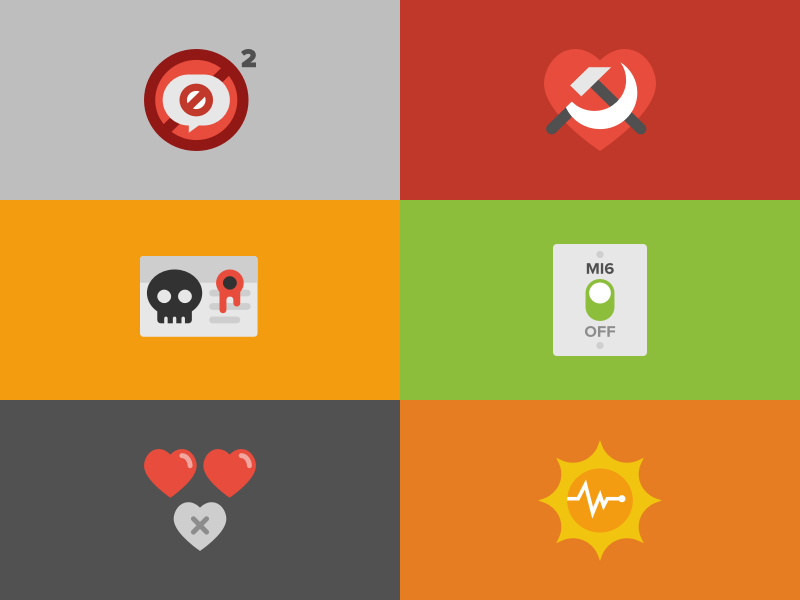 Even More James Bond Icons