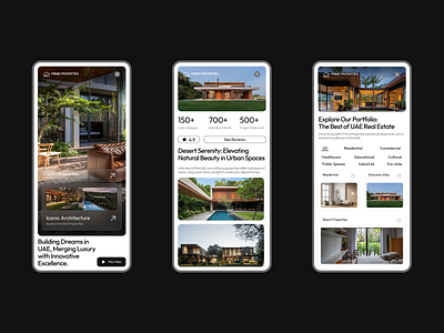 Prime Properties - Branding & UI/UX Design startup design