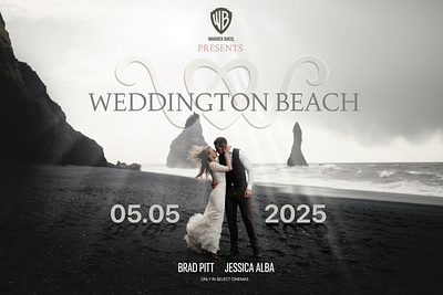 Weddington Beach - Movie Poster composition design graphic composition graphic design logo logos movie poster photo manipulation poster vector