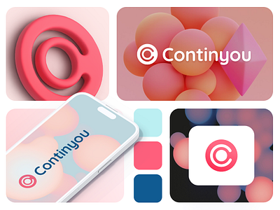 Continyou logo concept branding graphic design logo