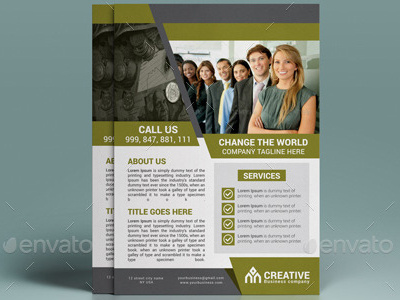 Corporate Multipurpose Flyer corporate creative design flyer flyer design graphic idea innovation modern multipurpose print ready