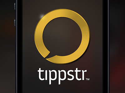 Tippstr 3D Logo Mark app branding graphic design graphics identity lettering logo logotype mark tippstr typography wordmark