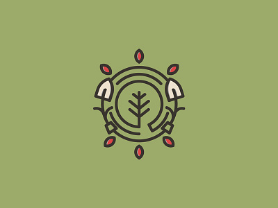 Greenzone garden landscape logo mark