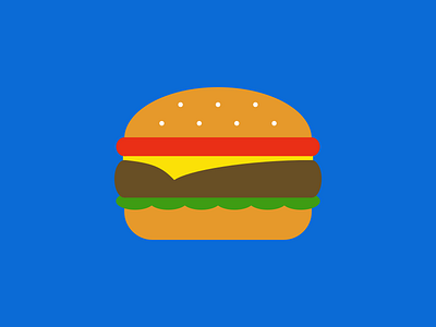 Burger burger illustration