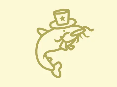 HNYE Cat Daddy cat daddy catfish fishing hnye icon mascot theharriestnye