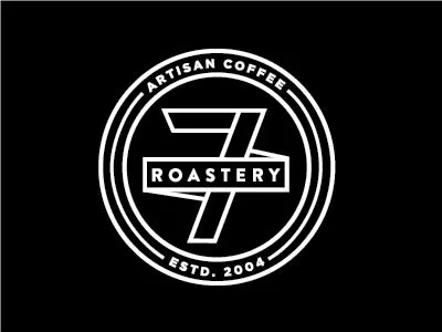 Roastery 7 coffee linework roastery