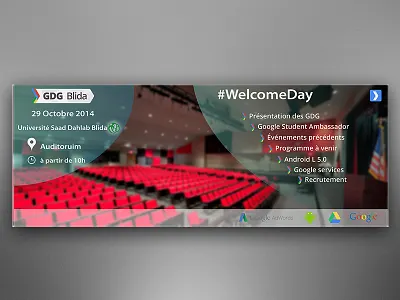 GDG Blida Banner algeria blida developer google groups