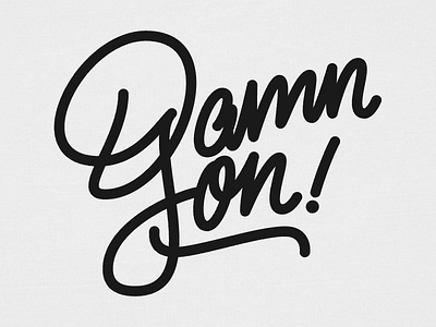 Dang Son lettering practice script type vector