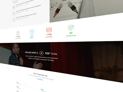 Ahmed Adel blog contact facts full video ui ux video white