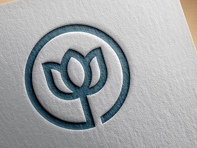 Sustainable Financial Planning branding design flower graphic design logo mark sustainability thick lines w