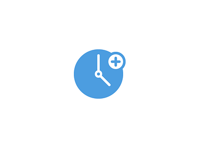 Make Time add clock icon make plus time