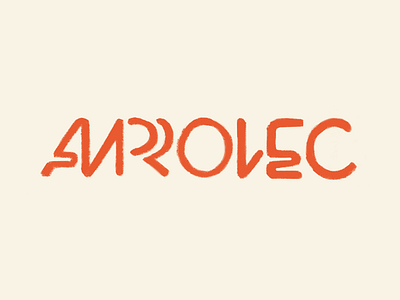 Amprolec custom type hand crafted hand drawn lettering logo logotype sketch type typography