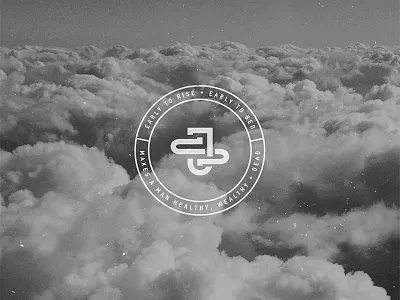 Early to Rise brand logo monogram seal stamp typography