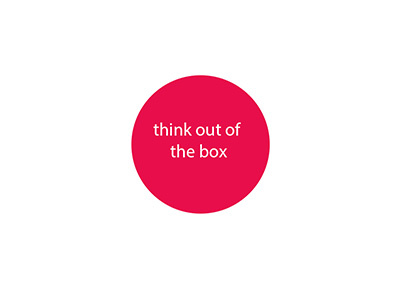 Think Out Of The Box Fun Campaign campaign fun poster