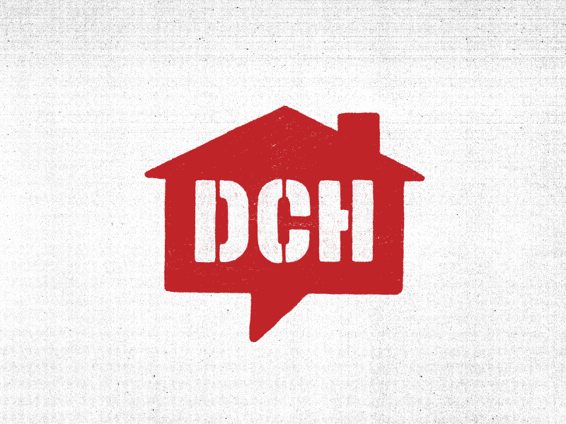 Dallas Comedy House Logo Details grit logo trademark
