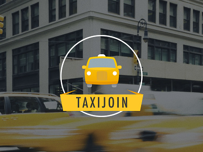 App Logotype app app logo flat logotype taxi yellow