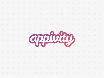 Appivity Logo appivity apps color gradient logo mobile