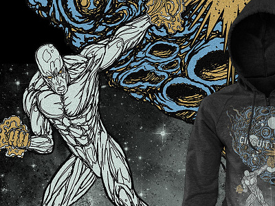 Go Silver Surfer tshirt