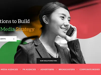 KANTAR MEDIA atrokhau clean crisp design flat flat ui pro girl minimal minimalist red simple