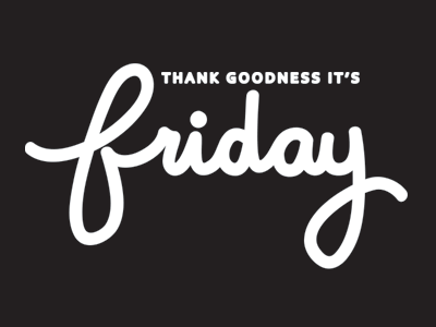 TGIF friday lettering tgif