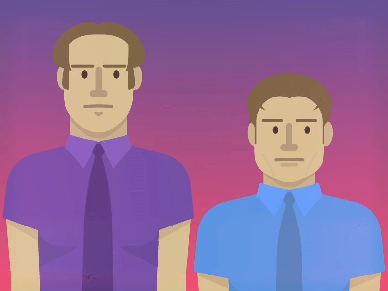 Roxbury Head Bob animation character gif illustration roxbury