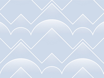 Clouds & Mountains 80s boring clouds deco mountains vector wallpaper