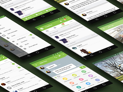 LINE Redesign android app line redesign ui ux