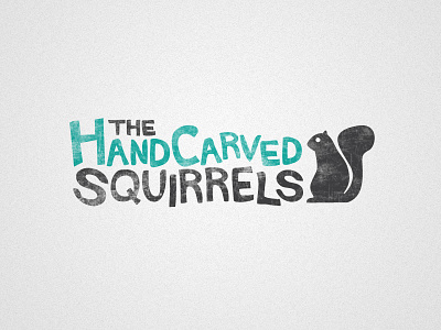 The Hand Carved Squirrels Logo band hand carved squirrels kingston logo music