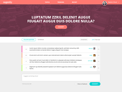 Q&A comments qa voting