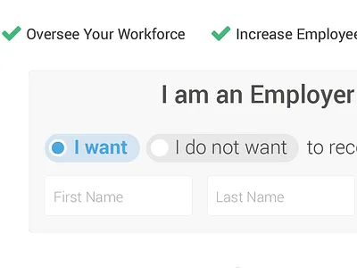 Opt-In/Out with Natural Language conversion conversion optimization design form optimization ui user interface ux ux design web web design