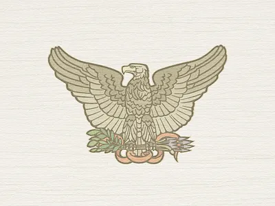 Hunting Eagle ... eagle illustration vector graphic