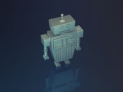 R33 3d 4d c4d design robot