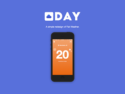 DAY - Weather app design inspiration ios ios app ui ux weather