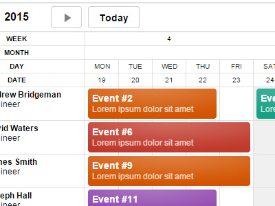 Yearplanner calendar css jquery ui yearplanner