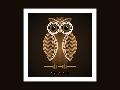 Owl Illustration Artwork animal art artist artwork bird cover design digital art digital illustration drawing graphic design graphics illustration illustrator nature owl painting poster print vector