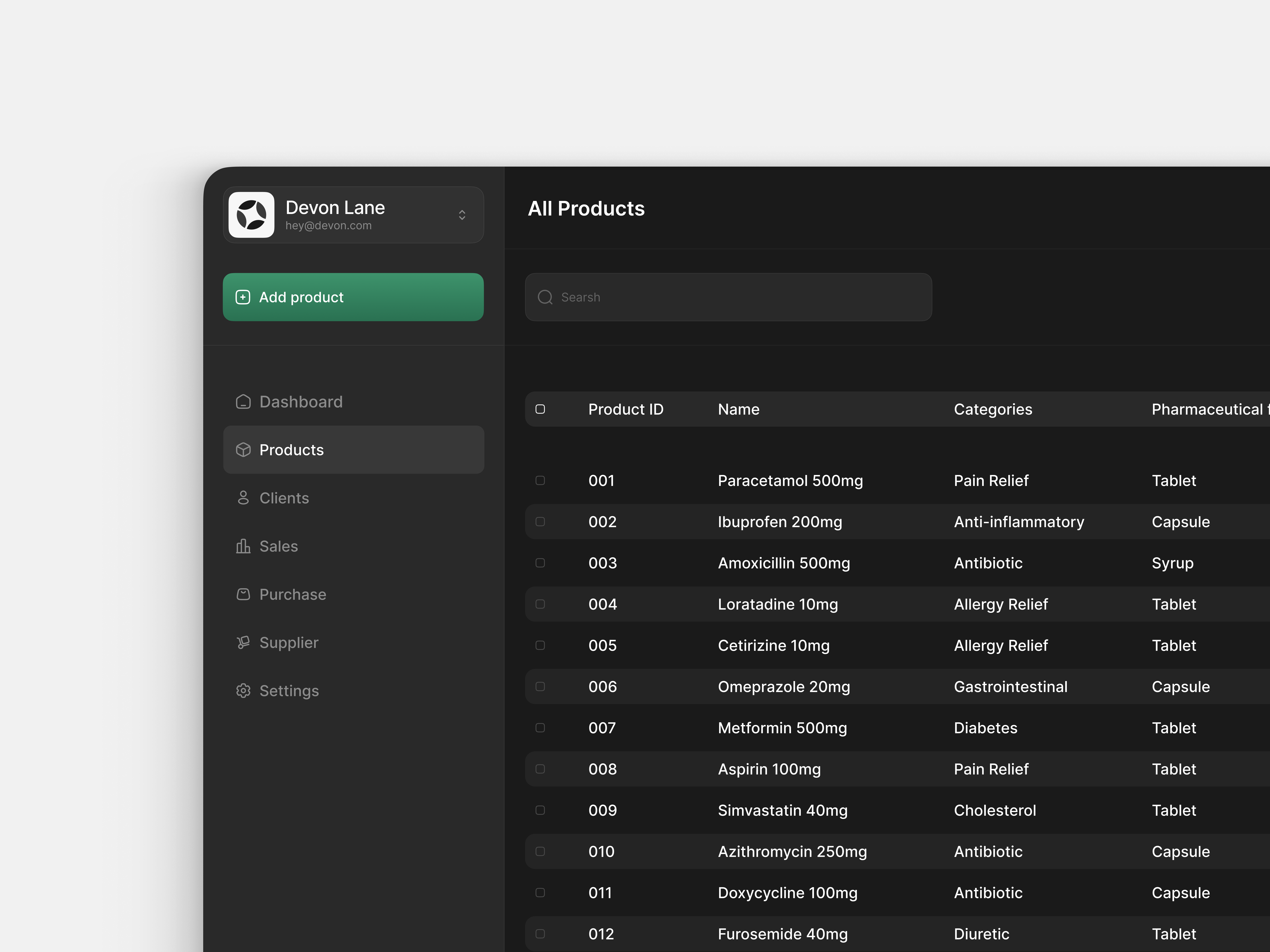 Medical Product Management - SaaS Dashboard dashboarddesign dribbble healthcare medicaltech saas ui uxdesign