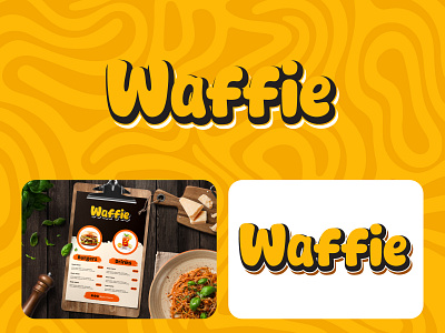 Waffie Logo For Restaurant (Unused) burger logo font logo food logo logo modren logo restaurant logo waffie font logo waffie logo waffie new logo waffie brand