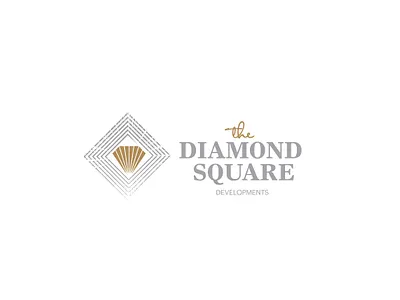 The Diamond Square – Luxury Real Estate Branding branding design graphic design illustration logo typography vector