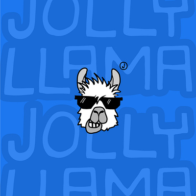 Jolly Llama | Clothing Brand brand brand design branding clothing design friendly fun illustration llama logo logo design logo designer logotype mascot logo modern streetwear