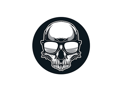 Kwqy glasses skull