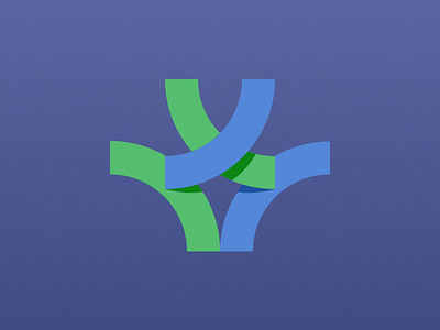 Knowledge Sharing Logo available blue green knowledge sharing