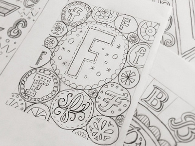 F f handlettering lettering letters sketch